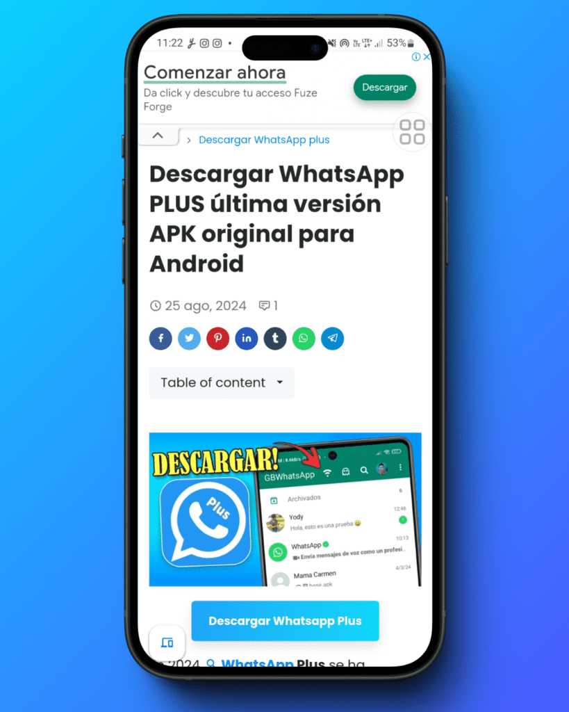 WhatsApp plus ultima, version, como descargar e instalar en su ultima version 2024