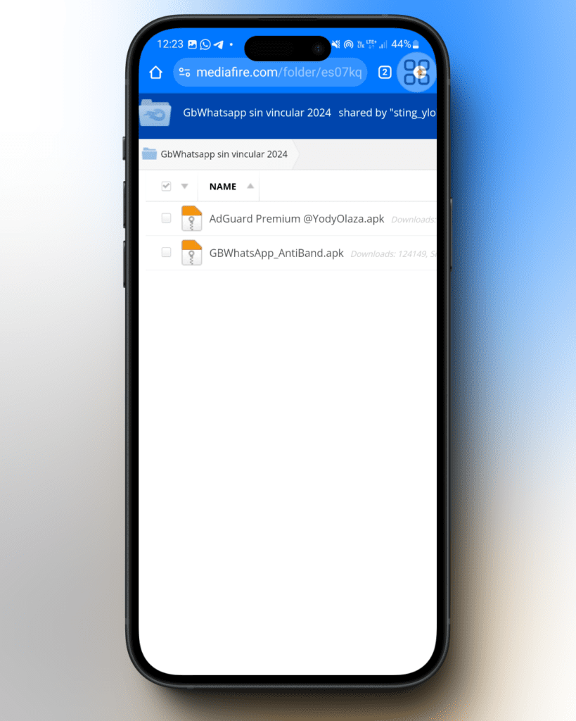 Descargar GbwhatsApp + Adguard